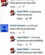 my pluh said he loves me