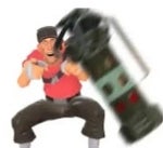 Scout laugh (loud)