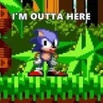 im outta here Sonic CD