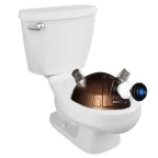 Dalek Clogged Toilet