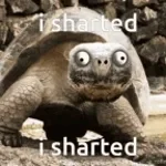 i SHAT myself