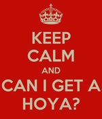 can somebody give Hoya