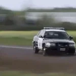 Accident police car