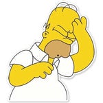 Homer Simpson : The Simpsons Doh 3