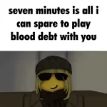 Blood debt Guitar object