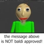 my game is... -baldi