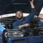 Car Hood Opens