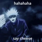 gojo say cheese