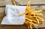 Just put the fries in the bag