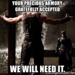 Batman Dark Knight Rise - Bane - Armory