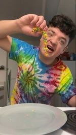 chicken skin wrapped lobster