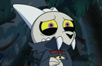 King scared "Weh"
