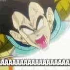 vegeta tweak scream