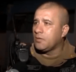 policial diz que rachou o zoio dos bandido de tiro no parana kk