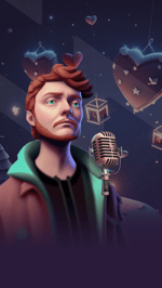 My balls in my mouth.