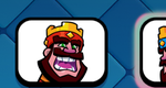 Clashroyale emote red king
