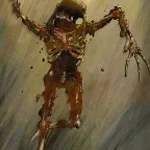 HL2 Fast zombie imitation