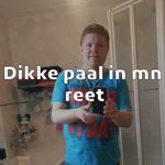 Dikke paal in mn reet