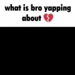 whats bro yapping about v2