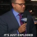 he just exploded with goodies