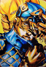 " Hm? " (Diego Brando ASBR)