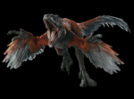 Pyroraptor roar