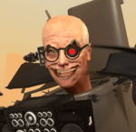 loud titan scientist laugh