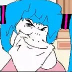 Asgore(miku) runs over dess