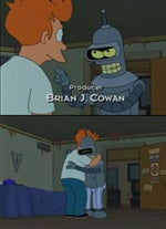 Futurama - Bender - Who invited you ?