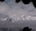 Wind in the mountain