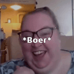 Erica laat een boertje