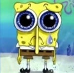 spongebob: :(