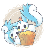 Pachirisu being cute