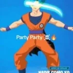 goku rebolando