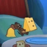 This bucket contains cheese