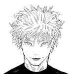 Gojo saying "I'd win."
