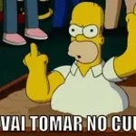vai tomar no cu