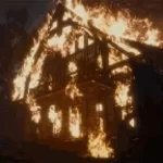house burn FAKE!!