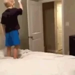 Kid Gets Hit By A Exercise Ball