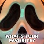 Ghostface Favorite scarymovie