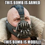 Batman Dark Knight Rise - Bane - Bane Bomb is armed