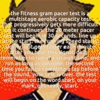 FitnessGram 20 meter