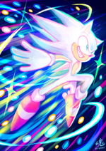 Hyper Sonic (Sonic Sonic Theme Colors )