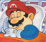 Sleeping Mario