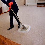 do a little sweep in