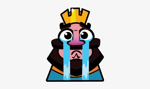 King Sad Emote --Clash royale--