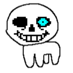 sans talking