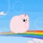 pink fluffy unicorn
