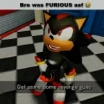 Shadow wants some revenge guac