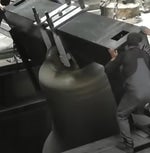 15,684kg Bell ringing